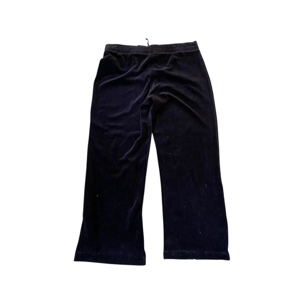 Size Medium Clio Womens Vintage Black Travel Knit Pull On Pants